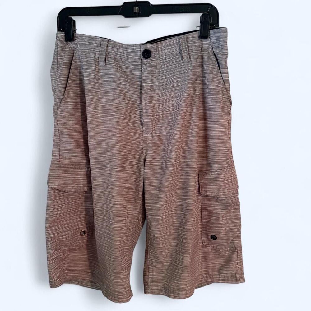 Vintage Y2K No Fear Performance Cargo Hybrid Shorts 32